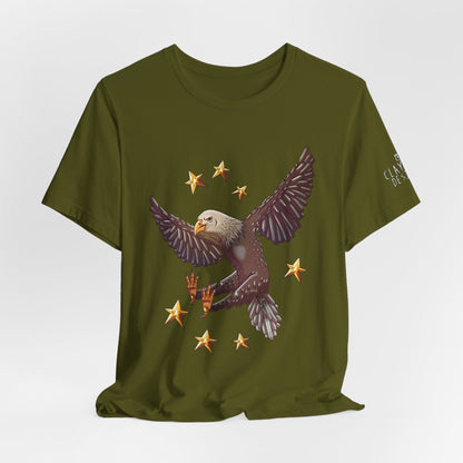 Unisex Jersey Short Sleeve Tee- Eagle