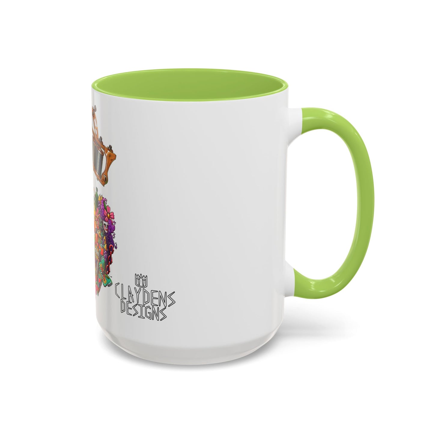 Accent Coffee Mug-Doodle Tattoo