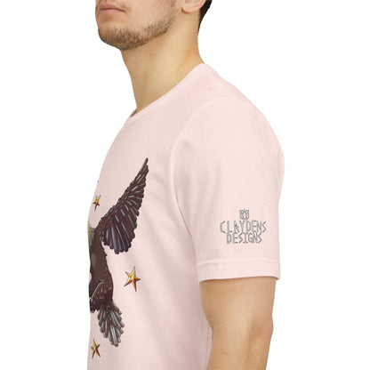 Unisex Jersey Short Sleeve Tee- Eagle