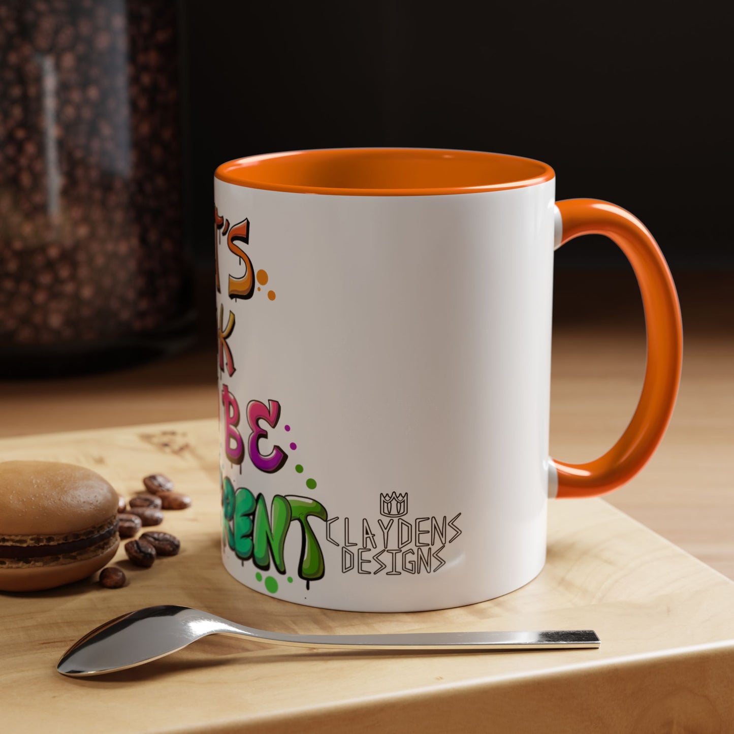 Accent Coffee Mug-Doodle It's OK