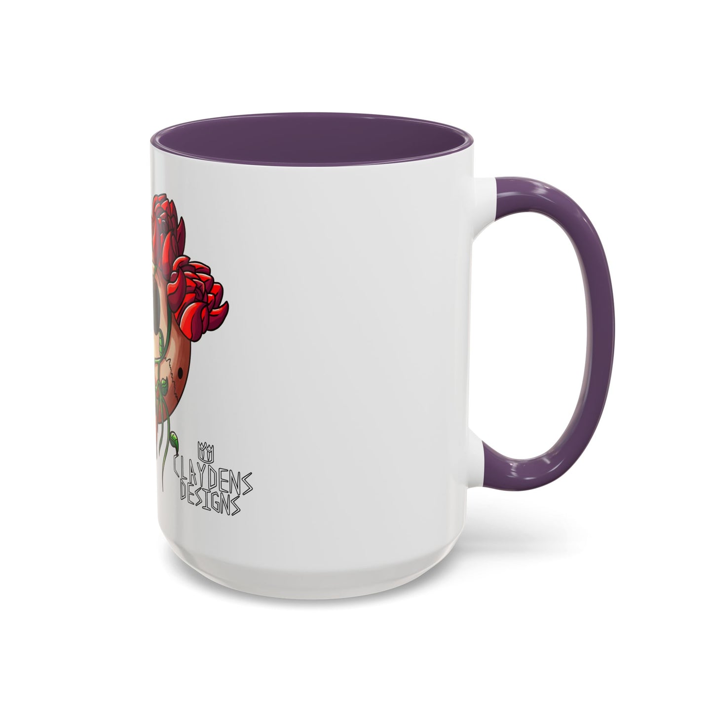 Accent Coffee Mug-Skull design