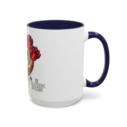 Accent Coffee Mug-Skull design
