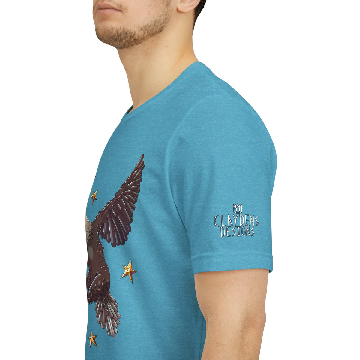 Unisex Jersey Short Sleeve Tee- Eagle