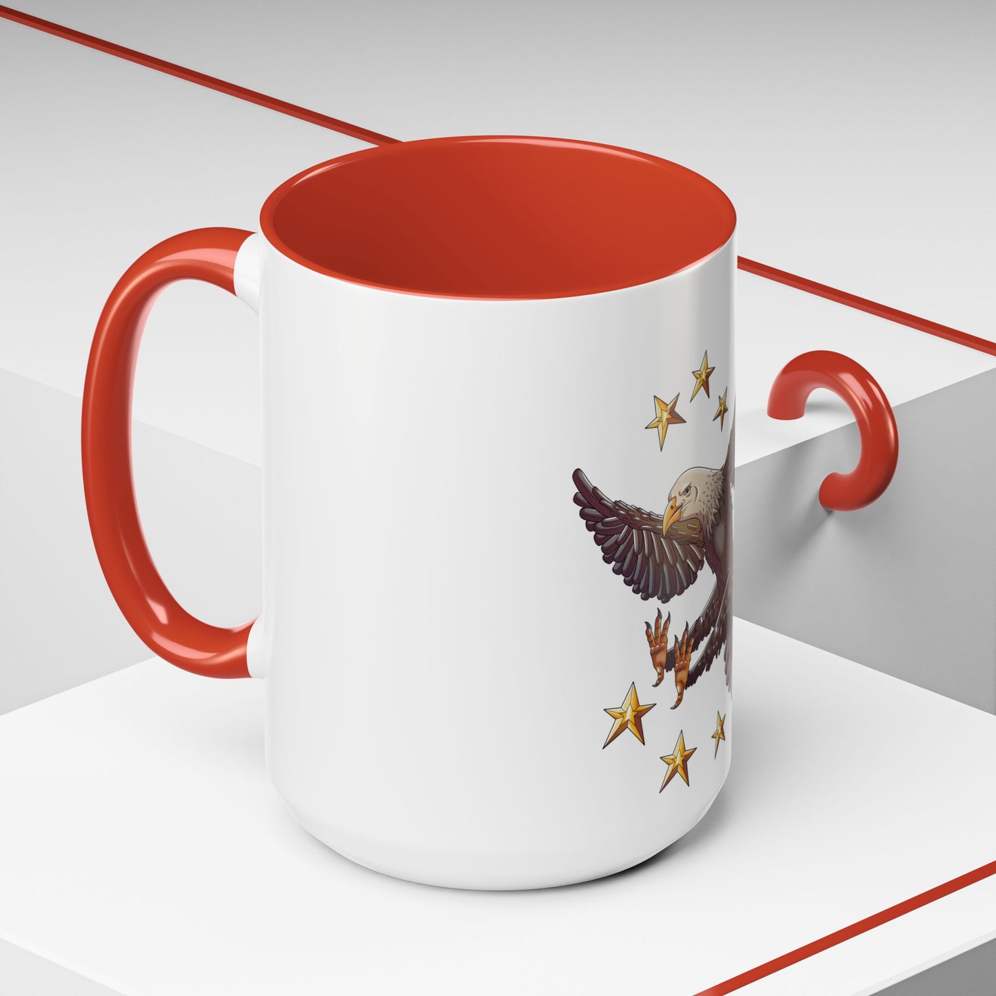 Accent Coffee Mug-American Eagle