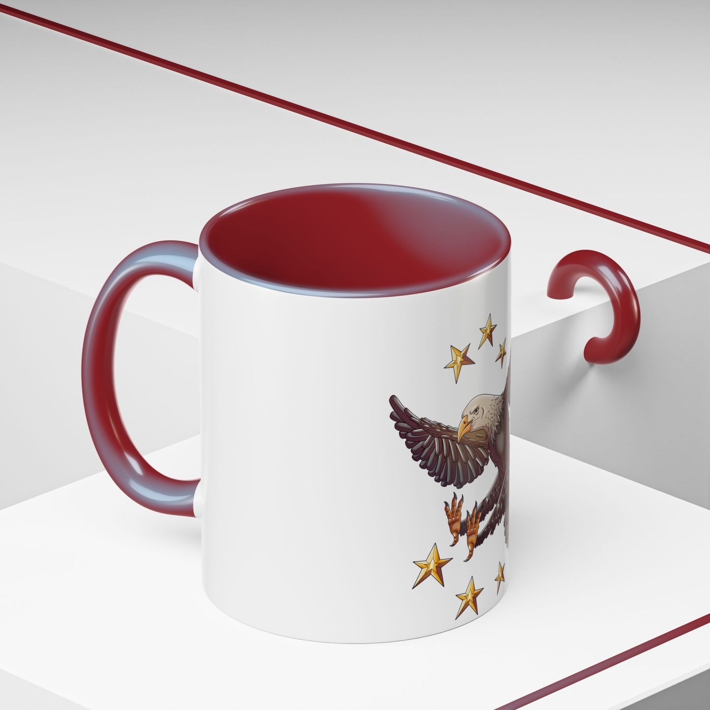 Accent Coffee Mug-American Eagle