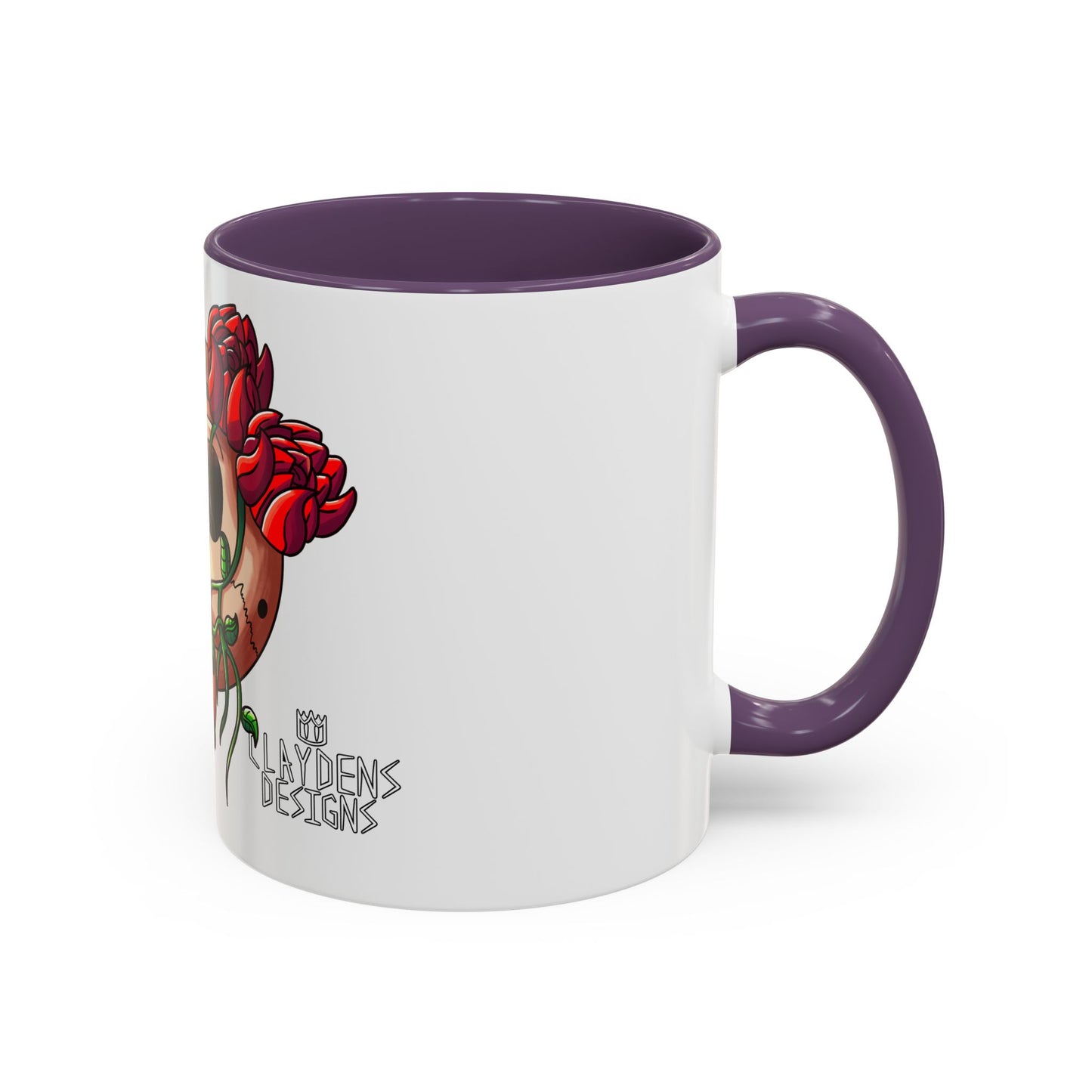 Accent Coffee Mug-Skull design