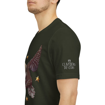 Unisex Jersey Short Sleeve Tee- Eagle