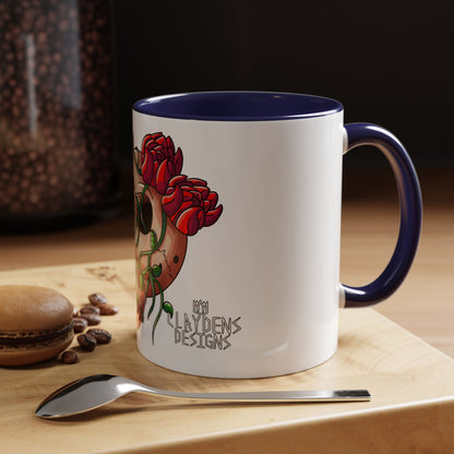 Accent Coffee Mug-Skull design