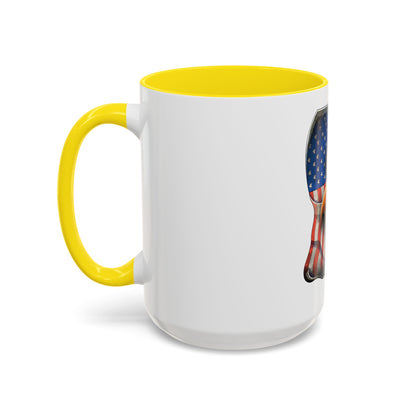 Accent Coffee Mug-American Flag