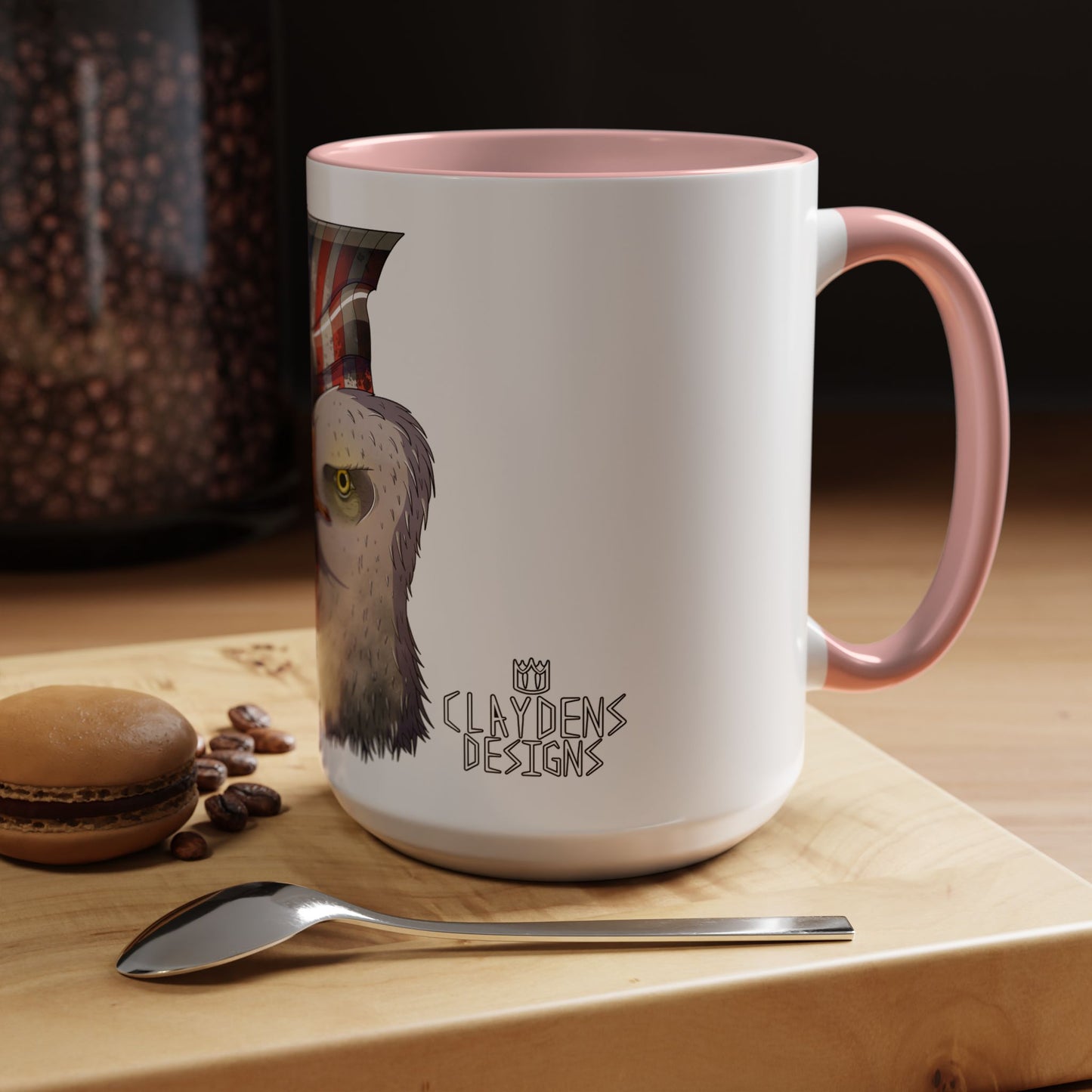 Accent Coffee Mug-American Flag