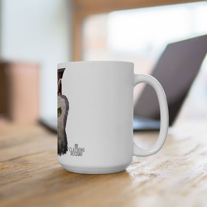 Ceramic Mug, (15oz)