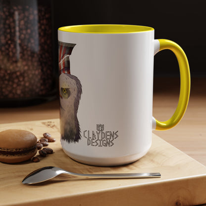 Accent Coffee Mug-American Flag
