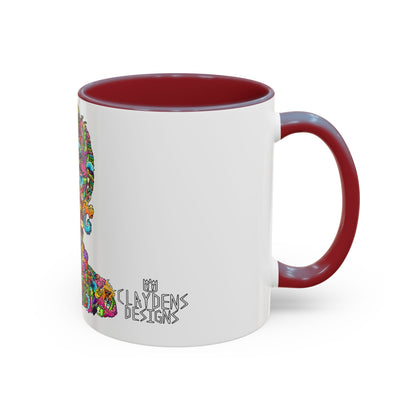 Accent Coffee Mug-Doodle Girl
