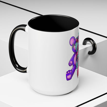 Accent Coffee Mug-Doodle Teddy