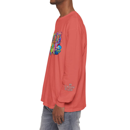 Unisex Garment-dyed Long Sleeve T-Shirt