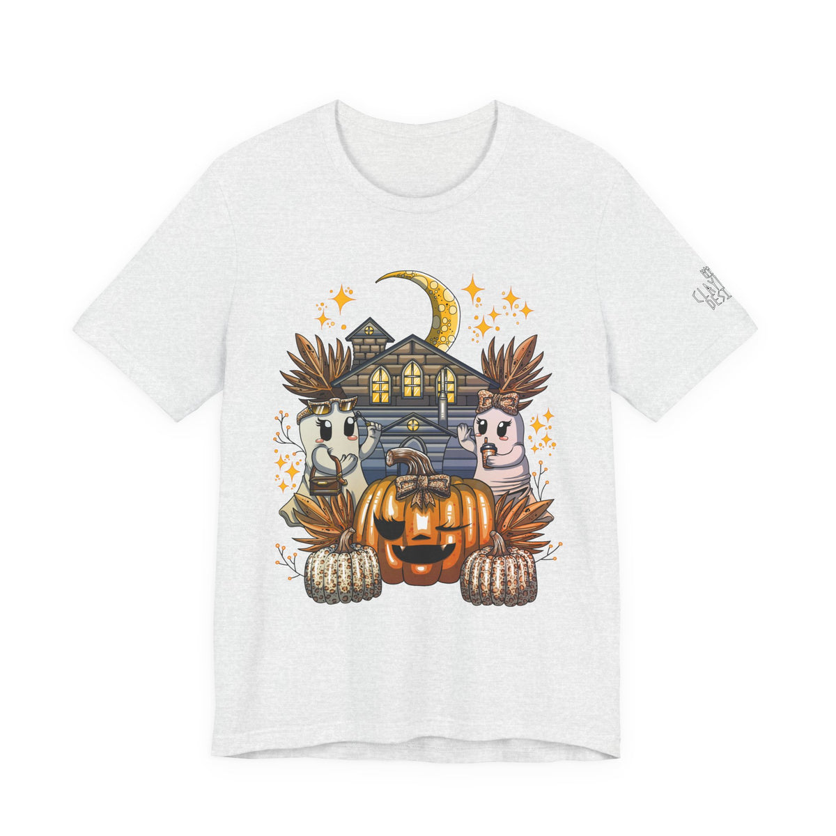 Halloween Pumpkin Unisex Jersey Short Sleeve Tee