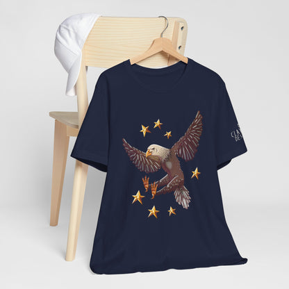 Unisex Jersey Short Sleeve Tee- Eagle