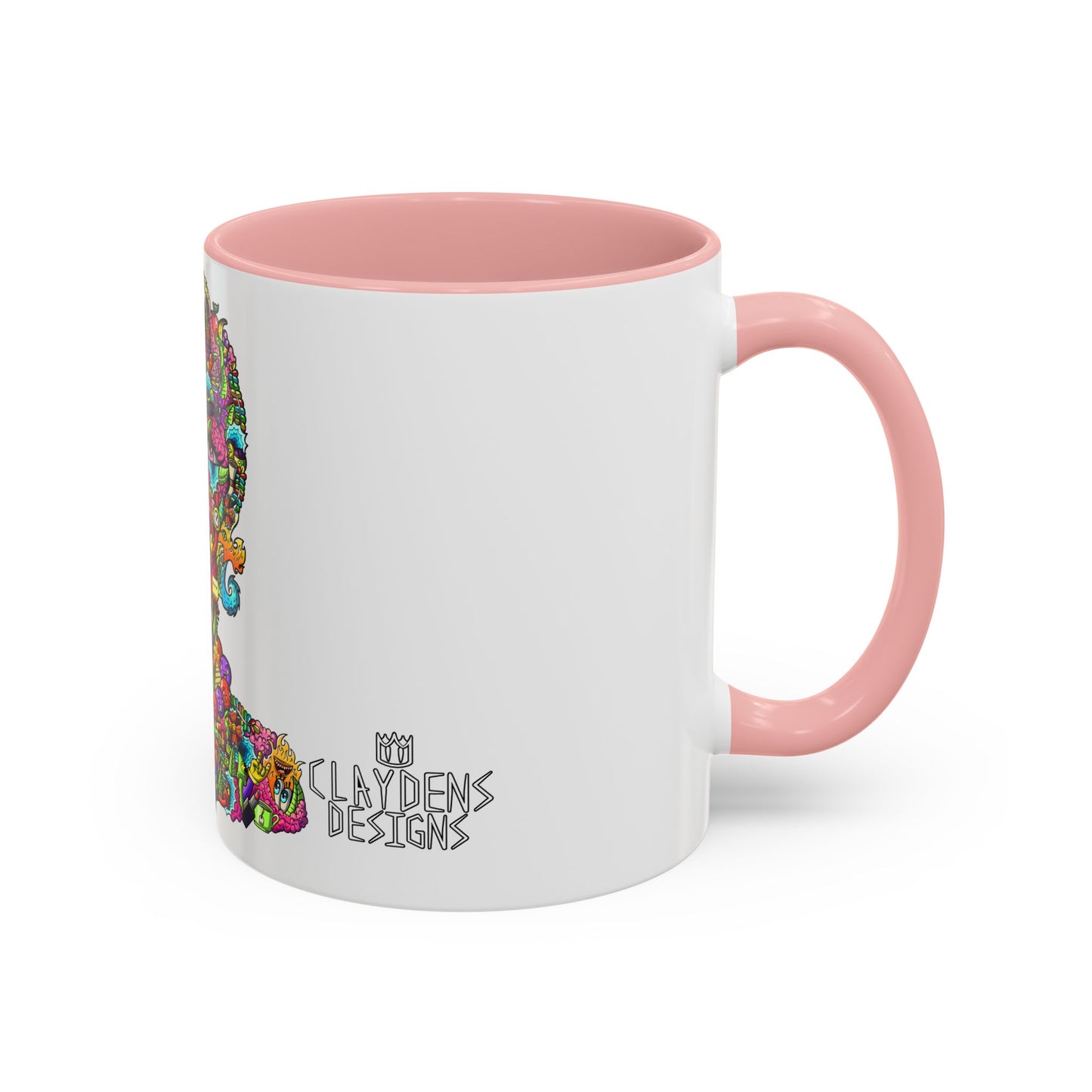 Accent Coffee Mug-Doodle Girl