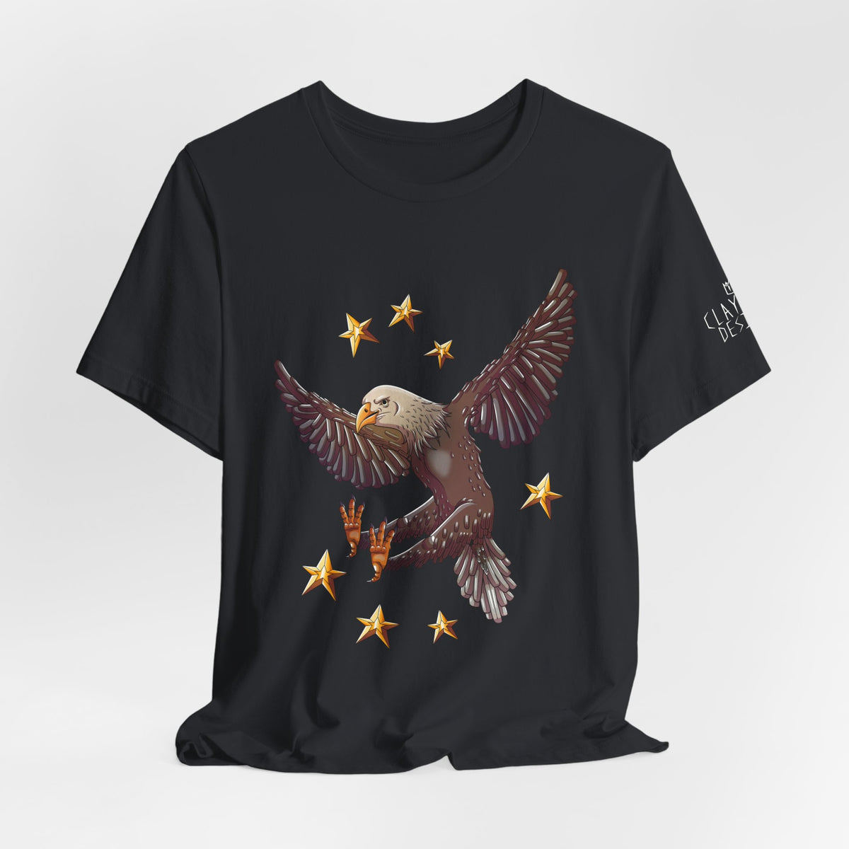 Unisex Jersey Short Sleeve Tee- Eagle