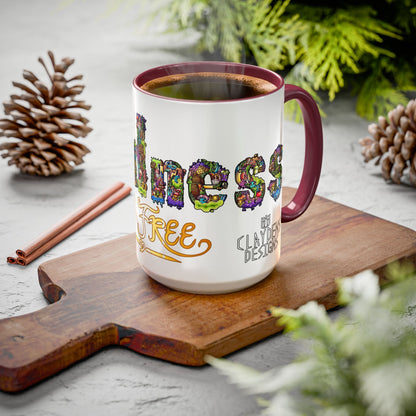 Kindness is Free Colorful Mugs (11oz, 15oz)