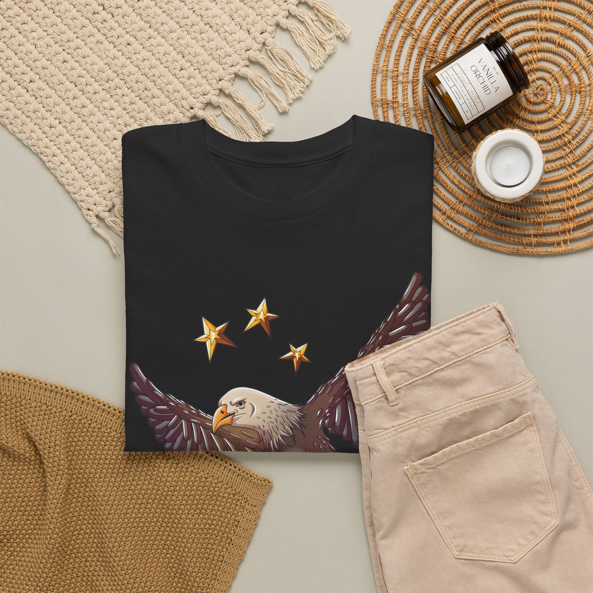 Adult Eagle Unisex Heavy Cotton Tee