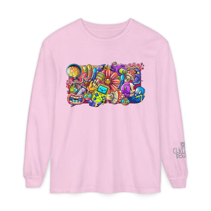 Unisex Garment-dyed Long Sleeve T-Shirt