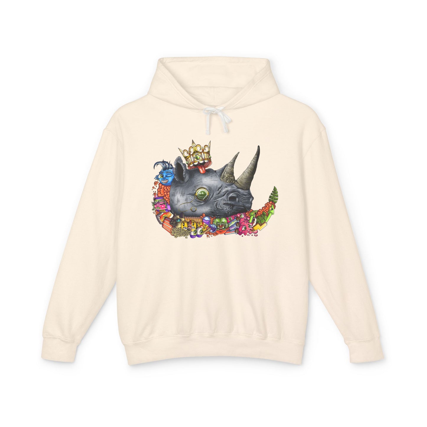 Unisex Lightweight Hooded Sweatshirt