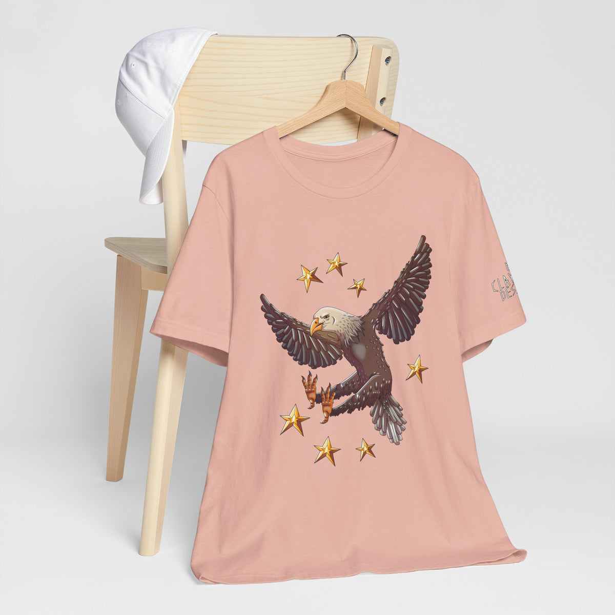 Unisex Jersey Short Sleeve Tee- Eagle