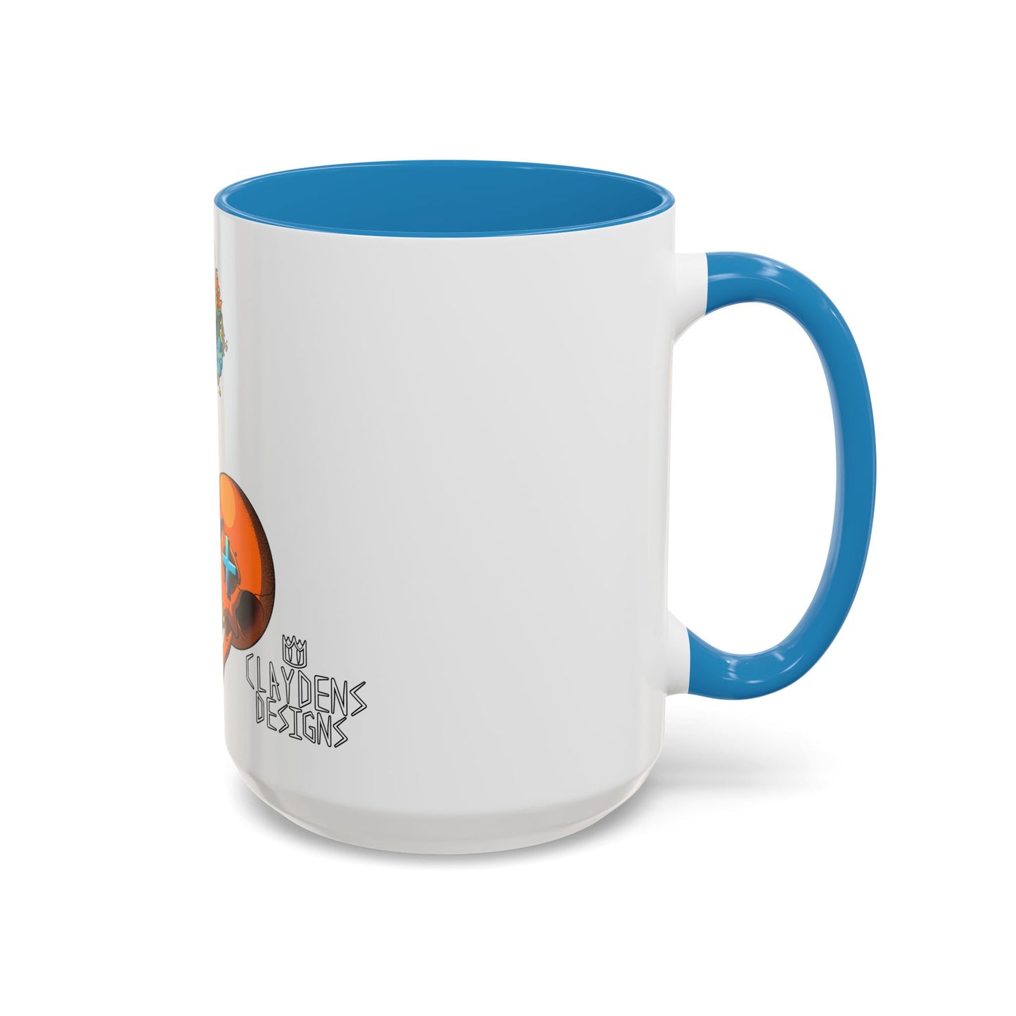 Accent Coffee Mug-Doodle Skull