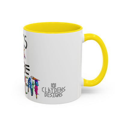 Accent Coffee Mug-Doodle It's OK to be Different