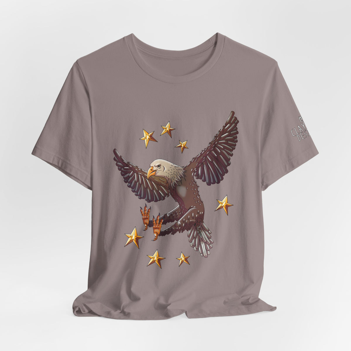 Unisex Jersey Short Sleeve Tee- Eagle