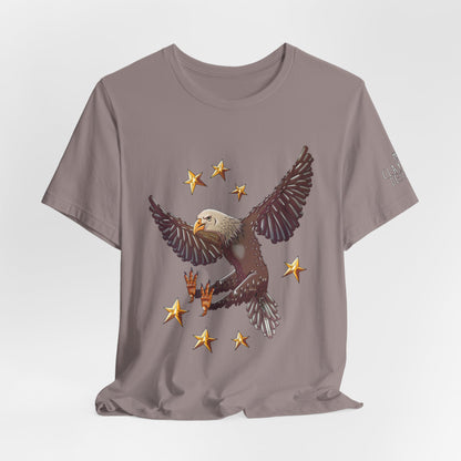 Unisex Jersey Short Sleeve Tee- Eagle