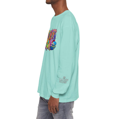 Unisex Garment-dyed Long Sleeve T-Shirt