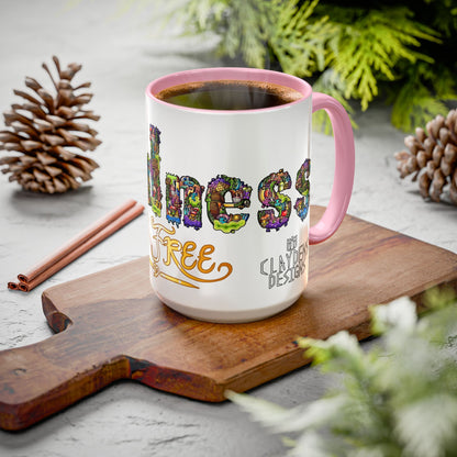 Kindness is Free Colorful Mugs (11oz, 15oz)