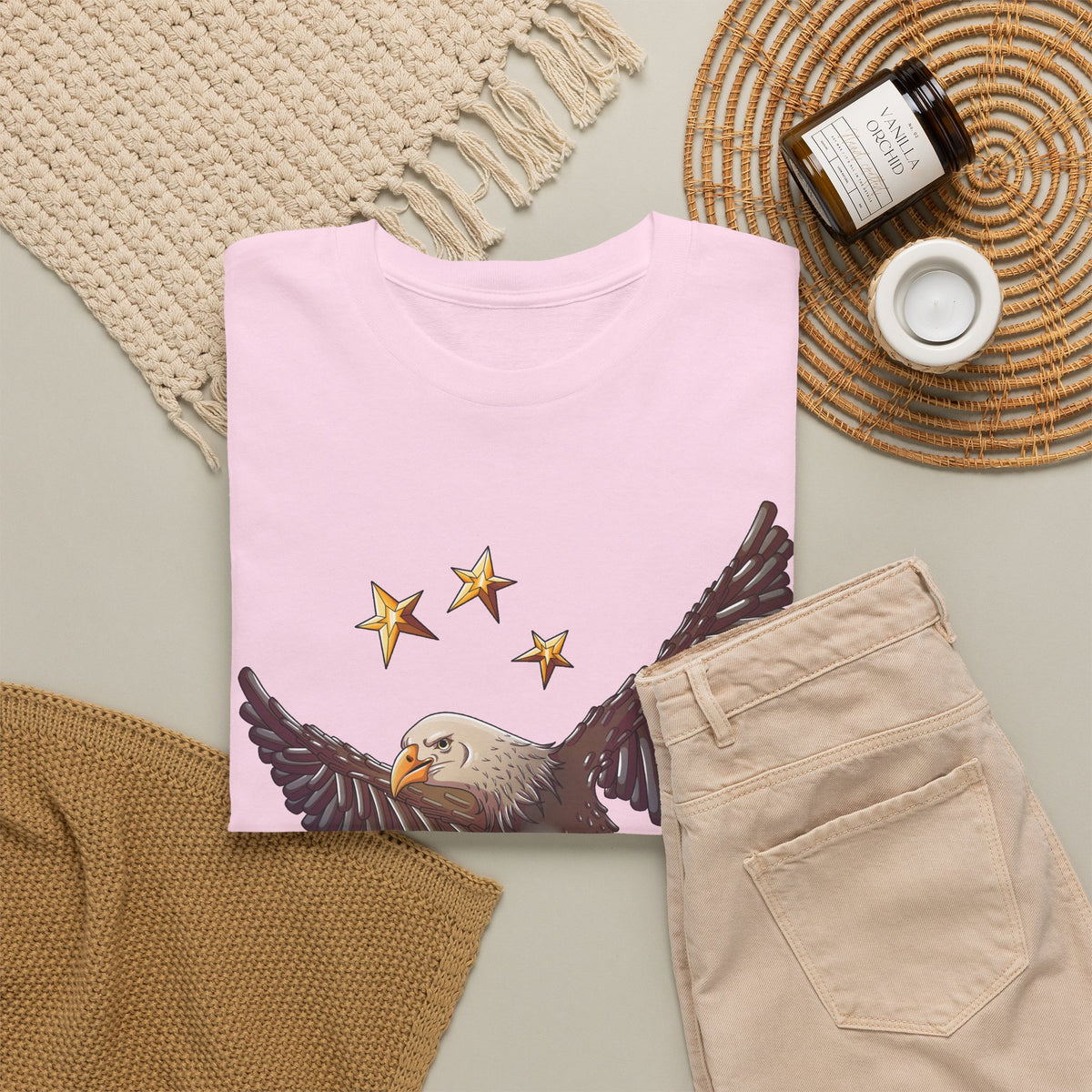 Adult Eagle Unisex Heavy Cotton Tee