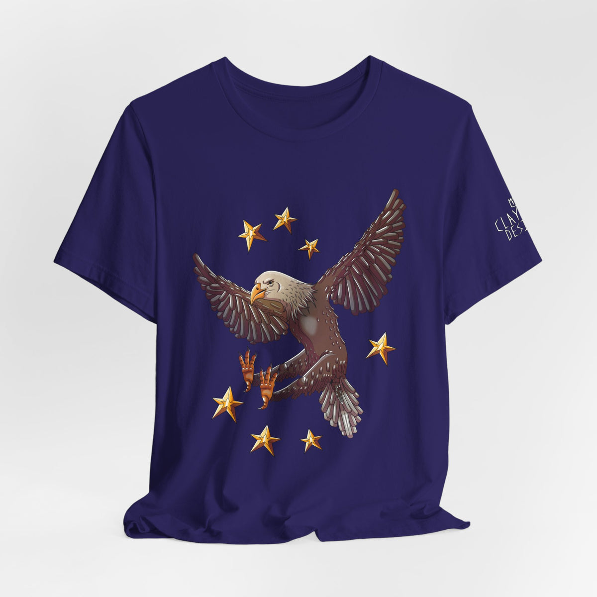 Unisex Jersey Short Sleeve Tee- Eagle