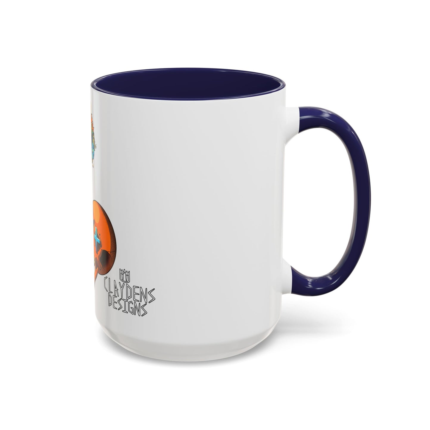 Accent Coffee Mug-Doodle Skull