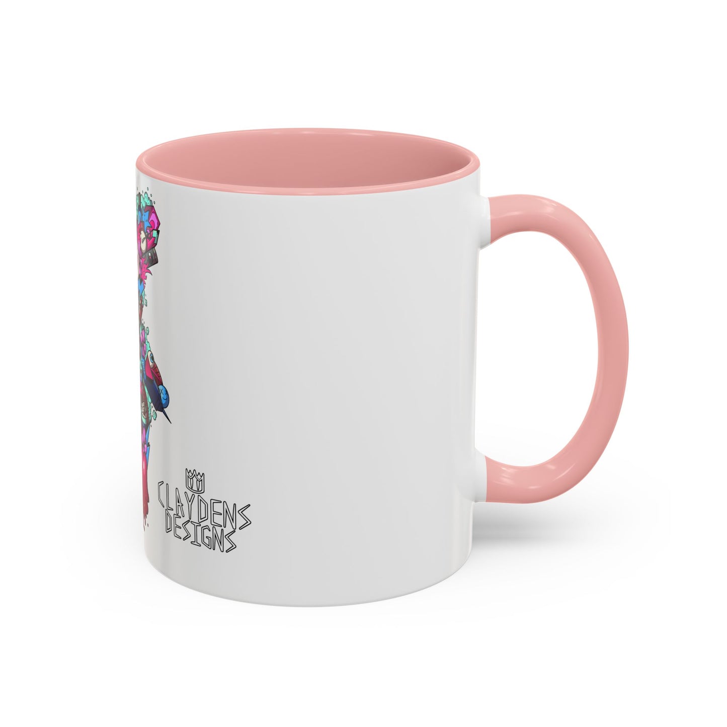 Accent Coffee Mug-Doodle Teddy