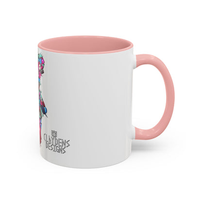 Accent Coffee Mug-Doodle Teddy