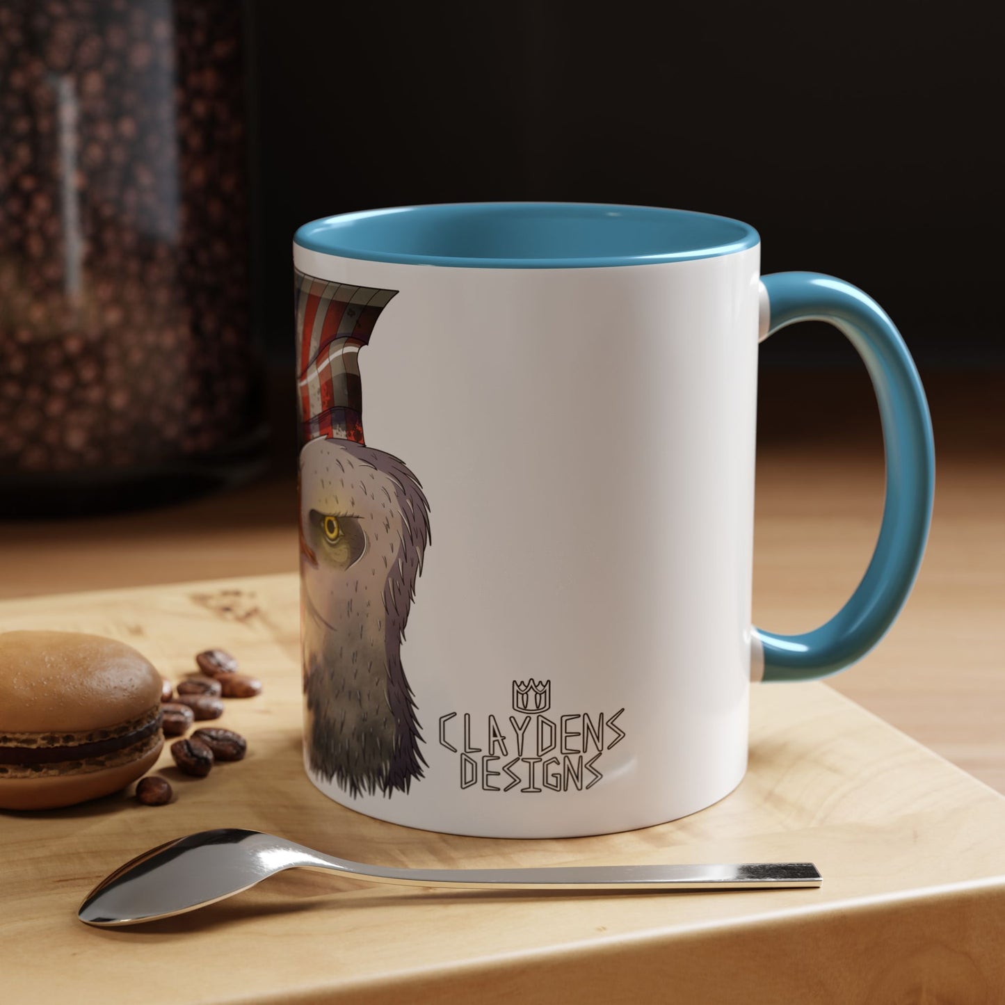 Accent Coffee Mug-American Flag