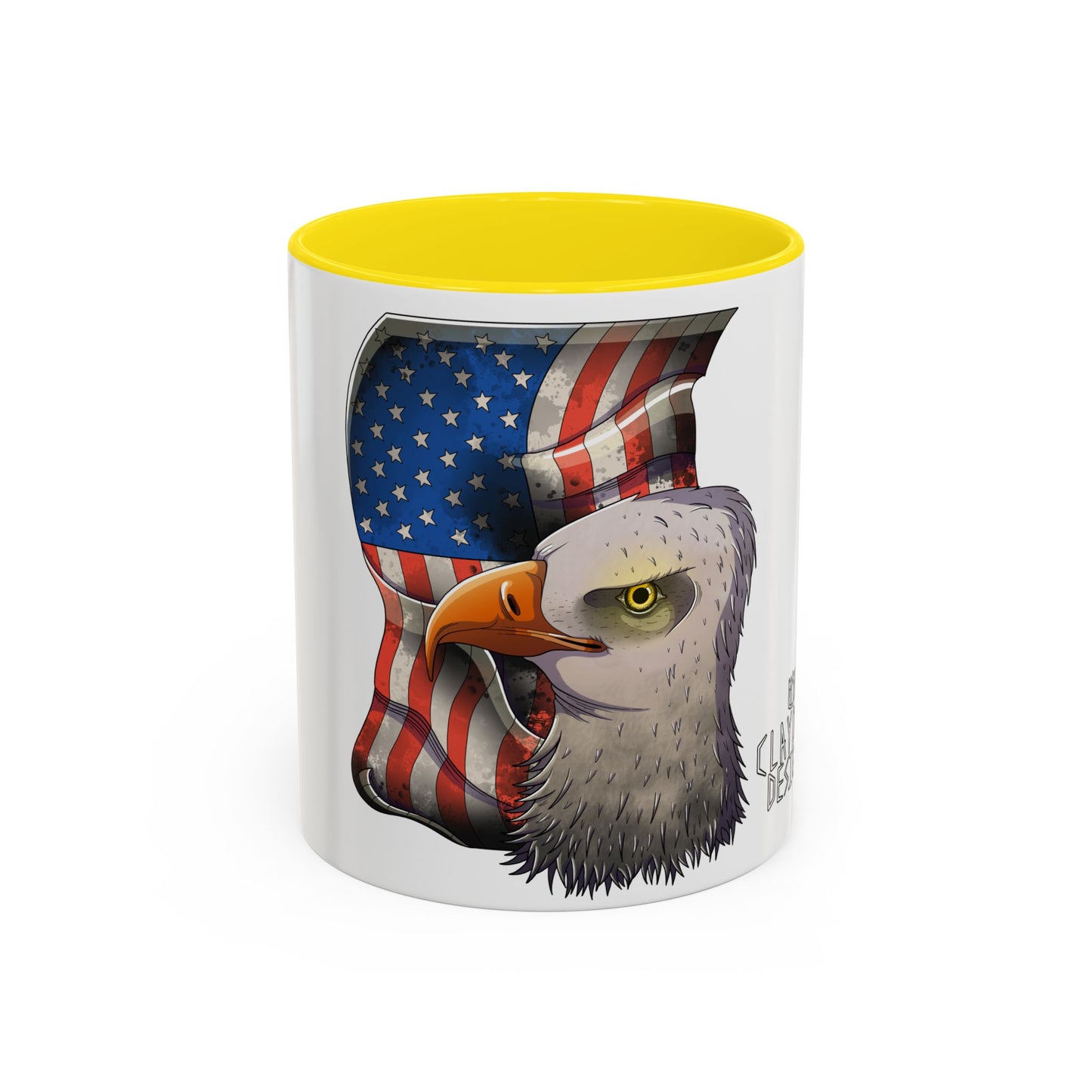 Accent Coffee Mug-American Flag