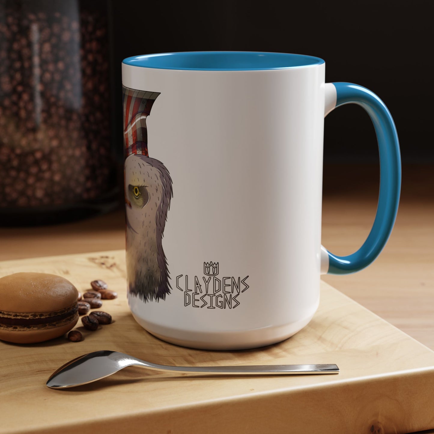 Accent Coffee Mug-American Flag