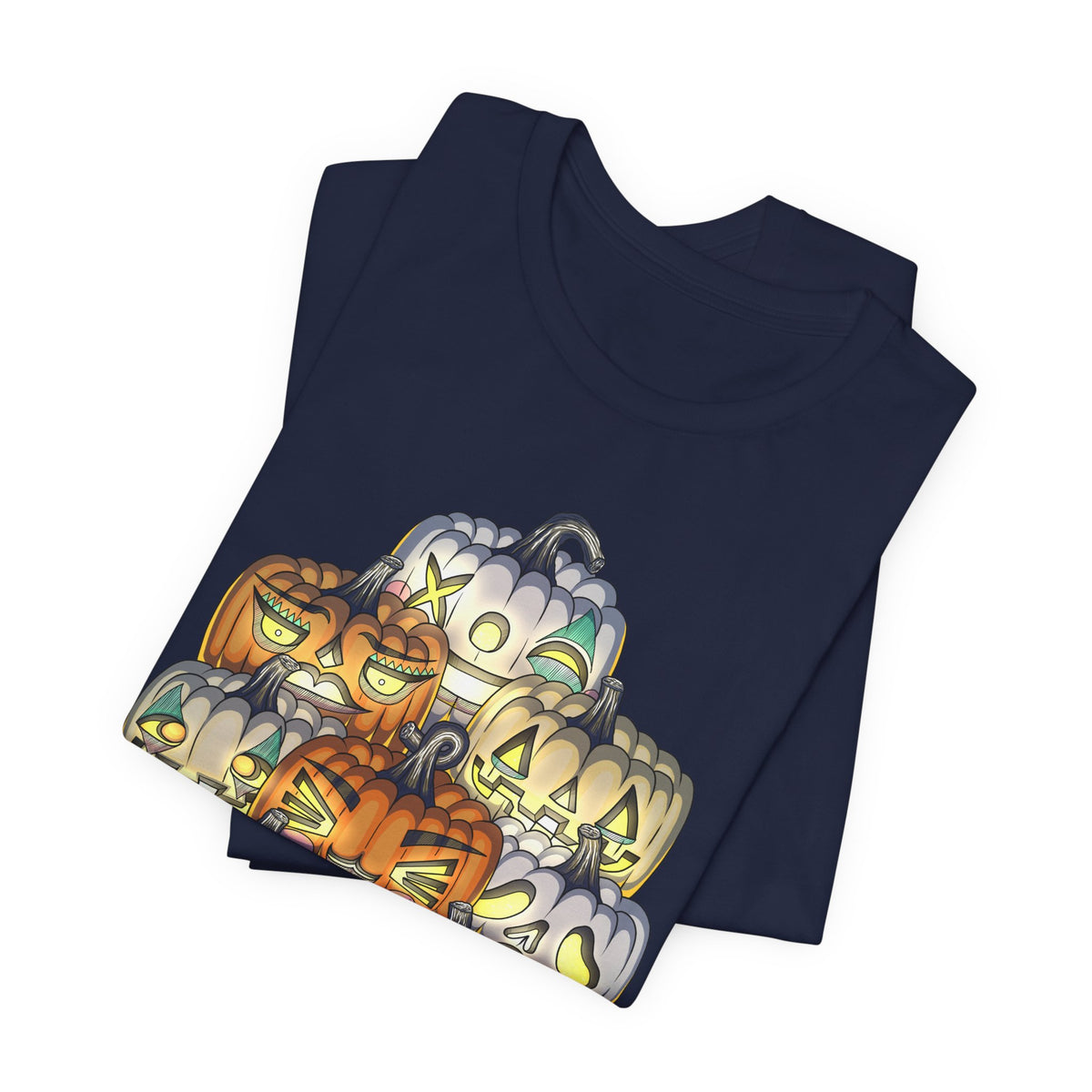 Halloween Pumpkin Unisex Jersey Short Sleeve Tee