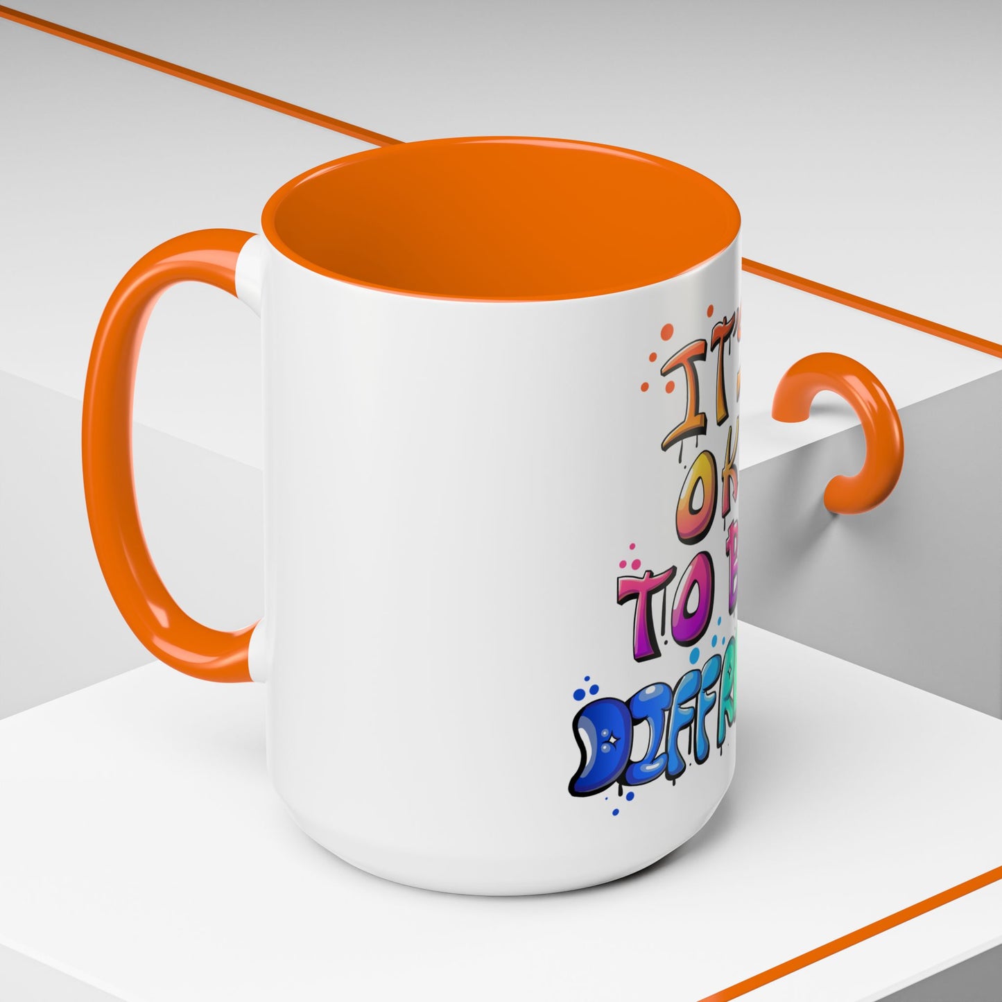 Accent Coffee Mug-Doodle It's OK
