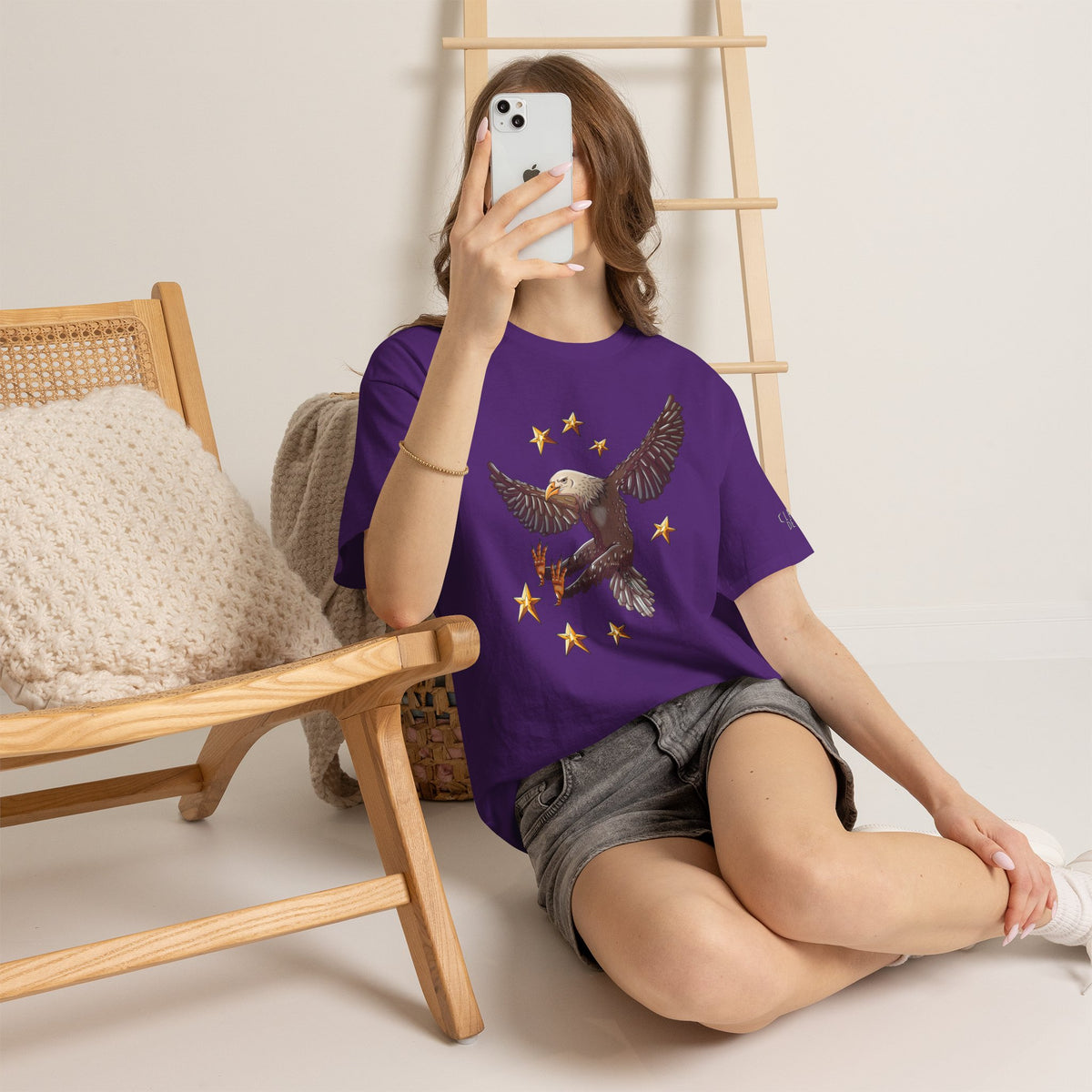 Adult Eagle Unisex Heavy Cotton Tee
