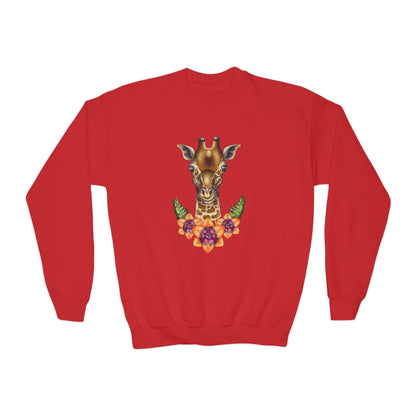 Giraffe Youth Crewneck Sweatshirt