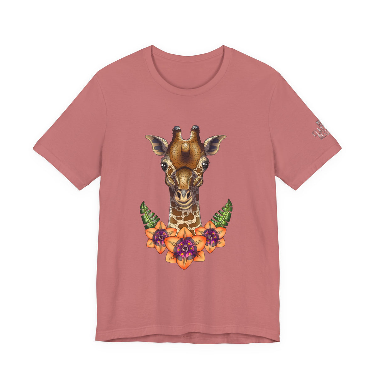 Giraffe Unisex Jersey Short Sleeve Tee
