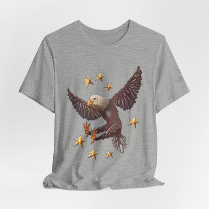 Unisex Jersey Short Sleeve Tee- Eagle