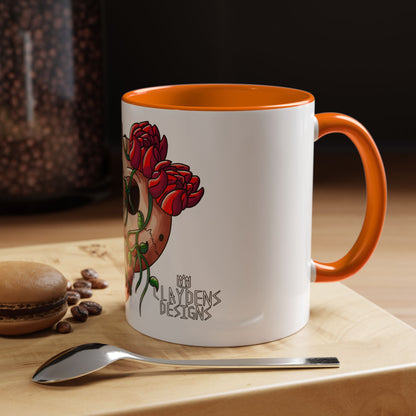 Accent Coffee Mug-Skull design