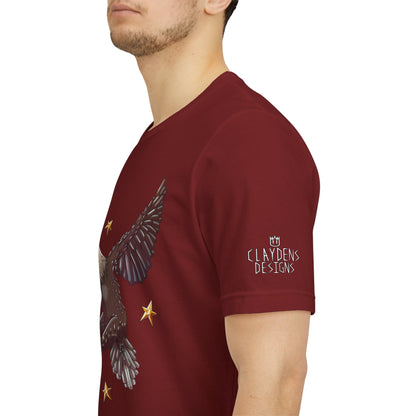 Unisex Jersey Short Sleeve Tee- Eagle